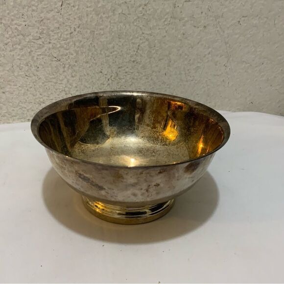 Gorham Silverplate Round bowl footed Y0779 - Picture 3 of 7